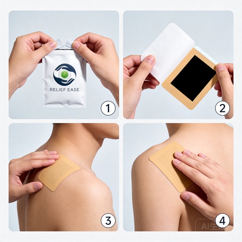 How to use Relief Ease patch — step by step guide